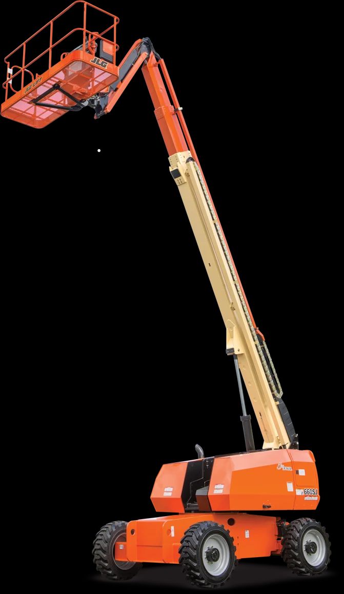 65′ 4WD STRAIGHT BOOM MANLIFT W/ JIB