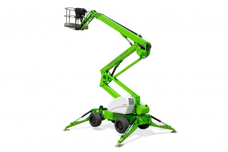 64′ ARTICULATED MANLIFT W/ STABILIZERS